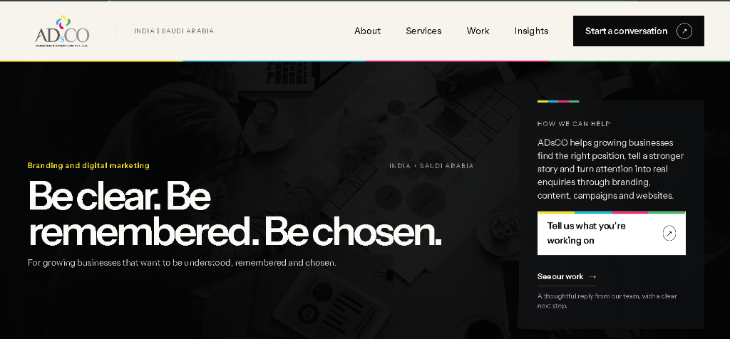 ADsCO - High-Impact Branding & Strategic Digital Marketing Presence project image